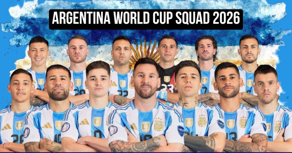 Argentina World Cup Squad 2026