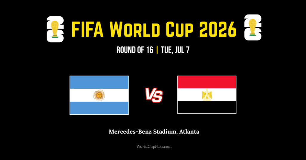 Argentina vs Egypt
