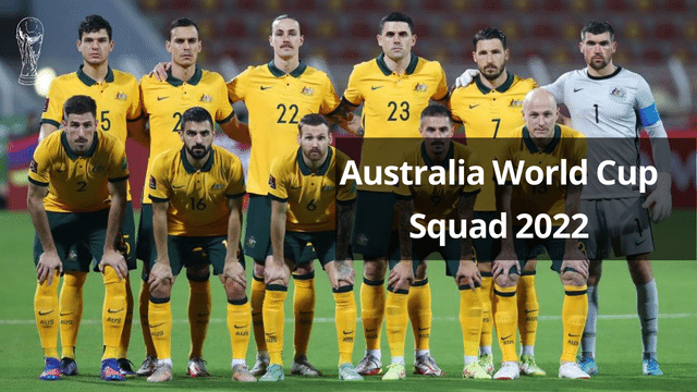 Australia World Cup Squad