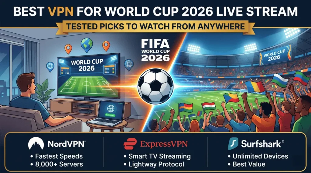 Best VPN for World Cup 2026 Live Stream