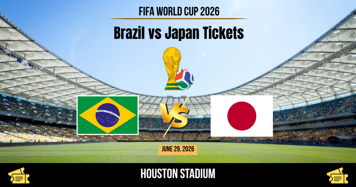 Brazil vs Japan World Cup 2026 Tickets
