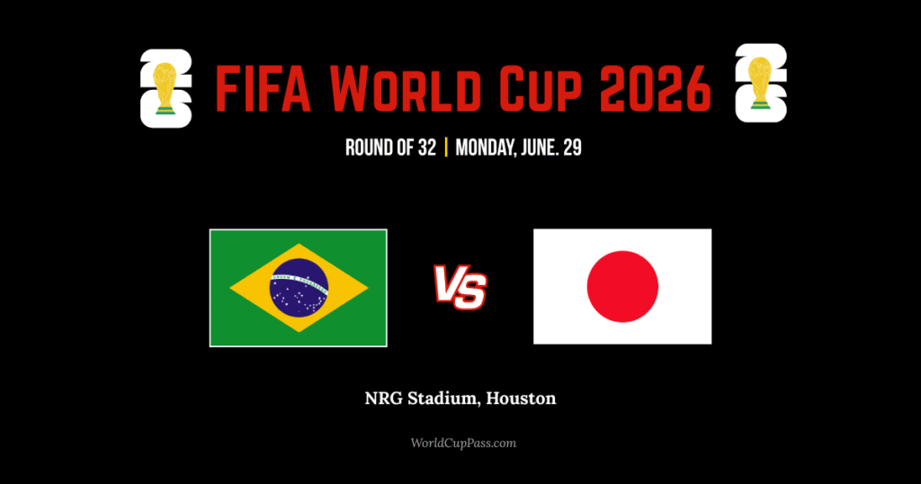 Brazil vs Japan Live