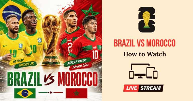 Brazil vs Morocco Live Stream