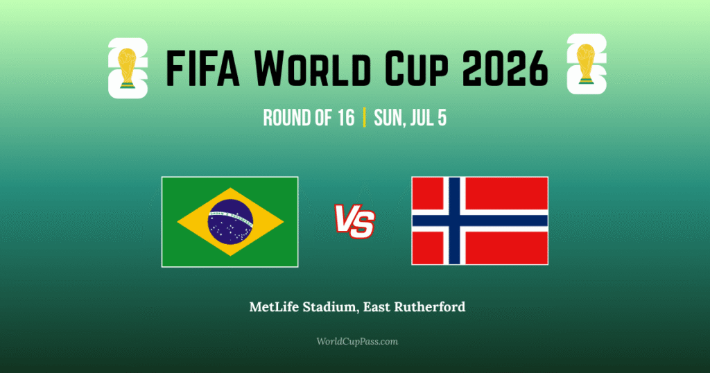 Brazil vs Norway