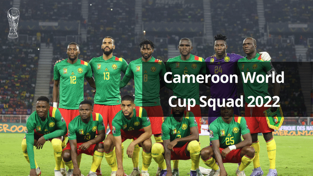 Cameroon World Cup Squad