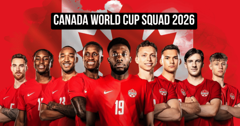 Canada World Cup Squad 2026: Full 26-Player Roster