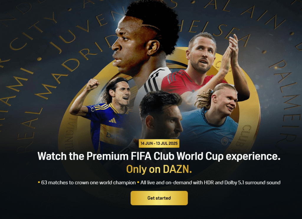 Club World Cup 2025 DAZN