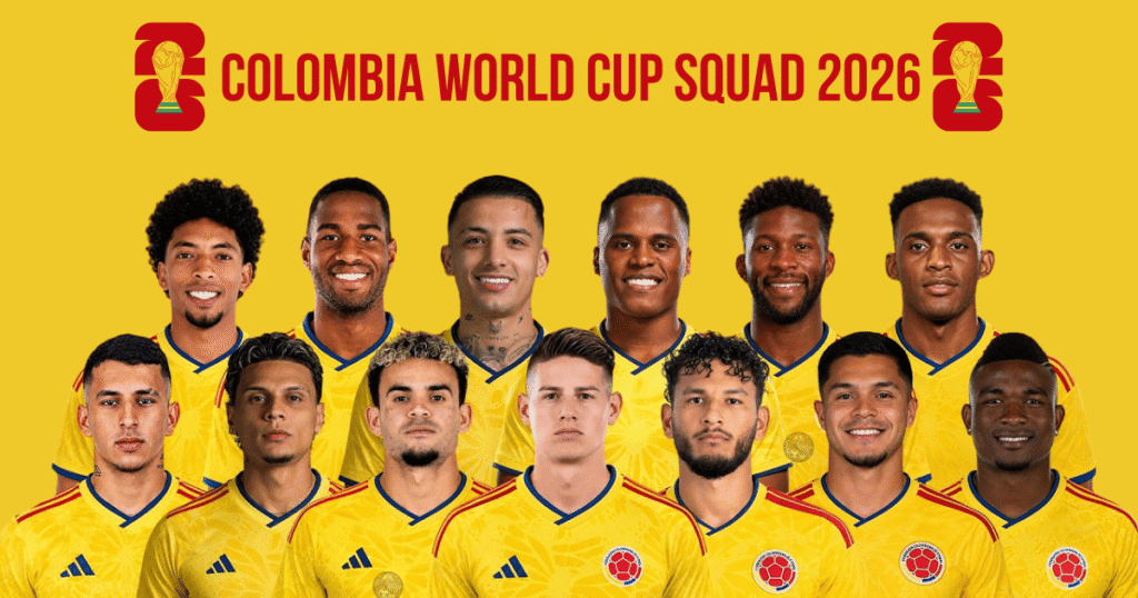 Colombia World Cup Squad 2026