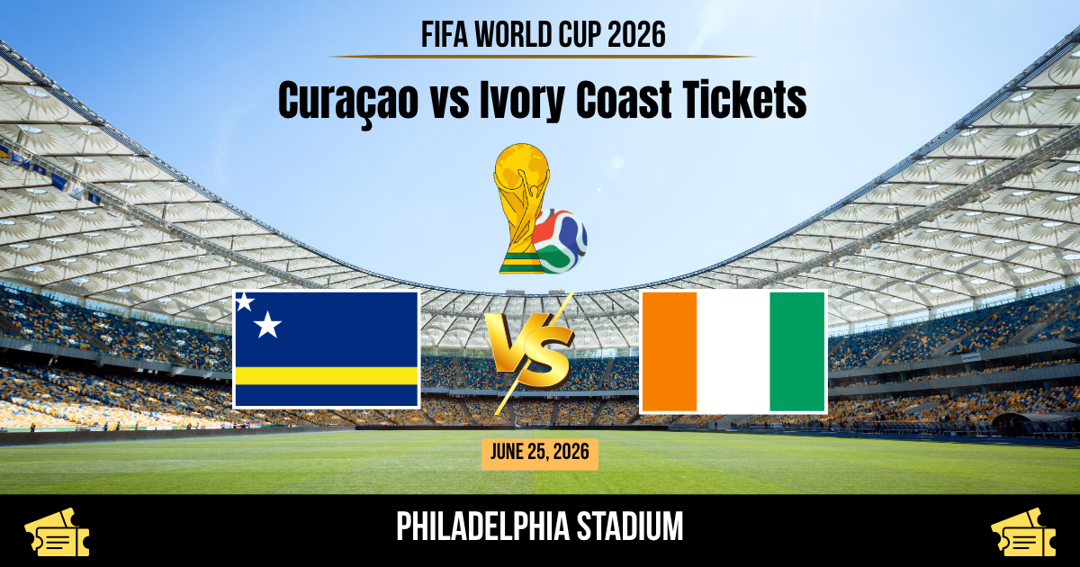 Curaçao vs Ivory Coast World Cup 2026 Tickets