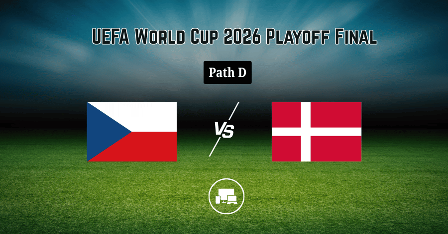 Czech Republic vs Denmark World Cup Playoff Final 2026