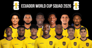 Ecuador World Cup Squad 2026