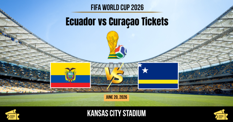Ecuador vs Curaçao World Cup 2026 Tickets