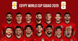 Egypt World Cup Squad 2026