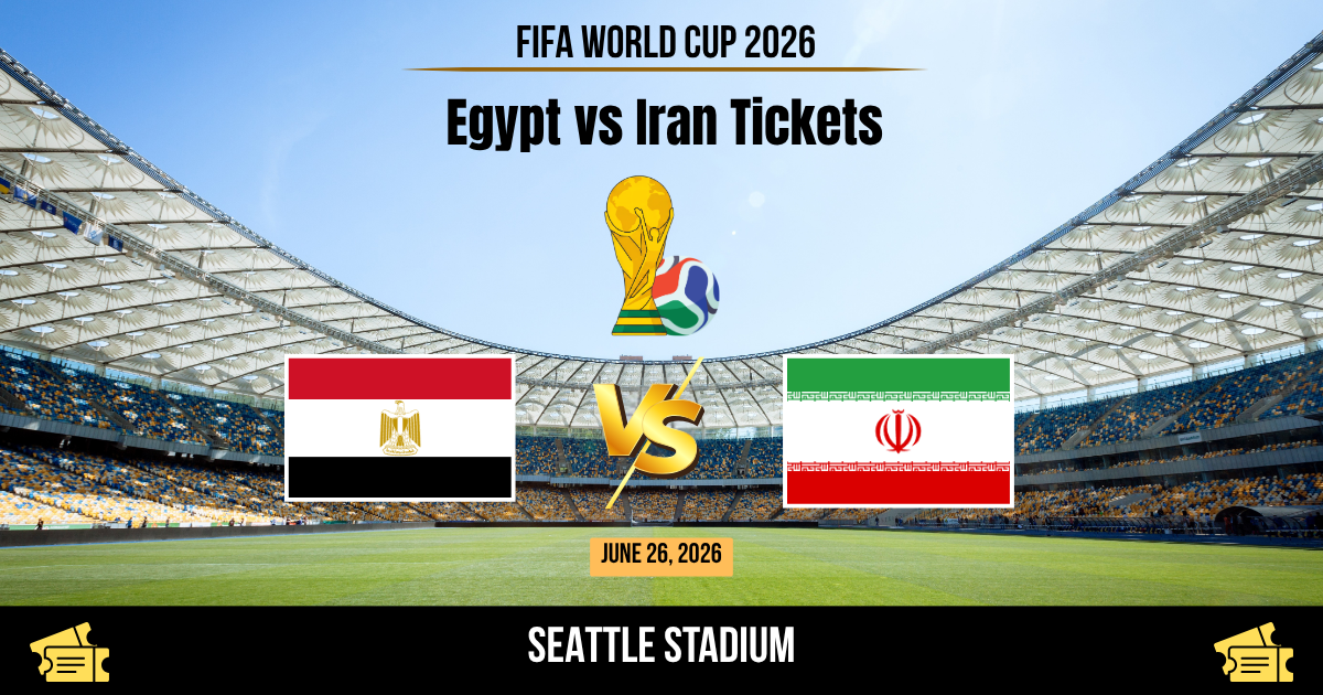 Egypt vs Iran World Cup 2026 Tickets