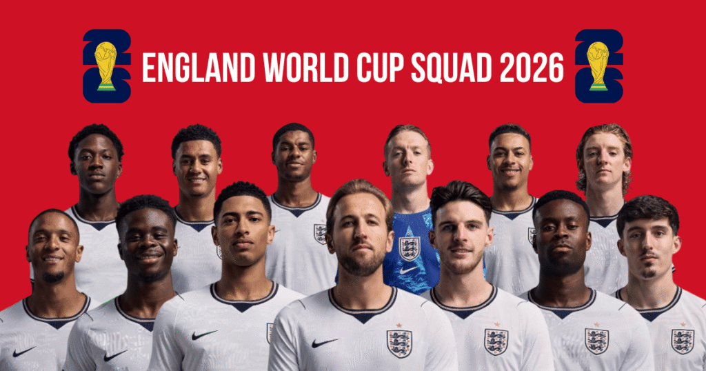 England World Cup Squad 2026