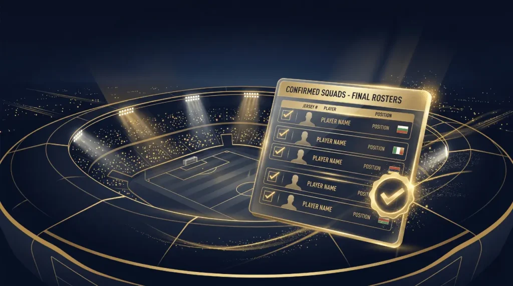 FIFA World Cup 2026 Final Rosters