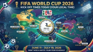 FIFA World Cup 2026 Kick Off Times Today