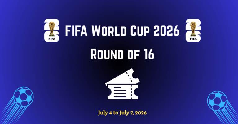 World Cup 2026 Round of 16 Tickets