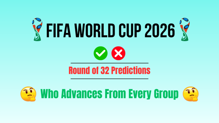 FIFA World Cup 2026 Round of 32 Predictions