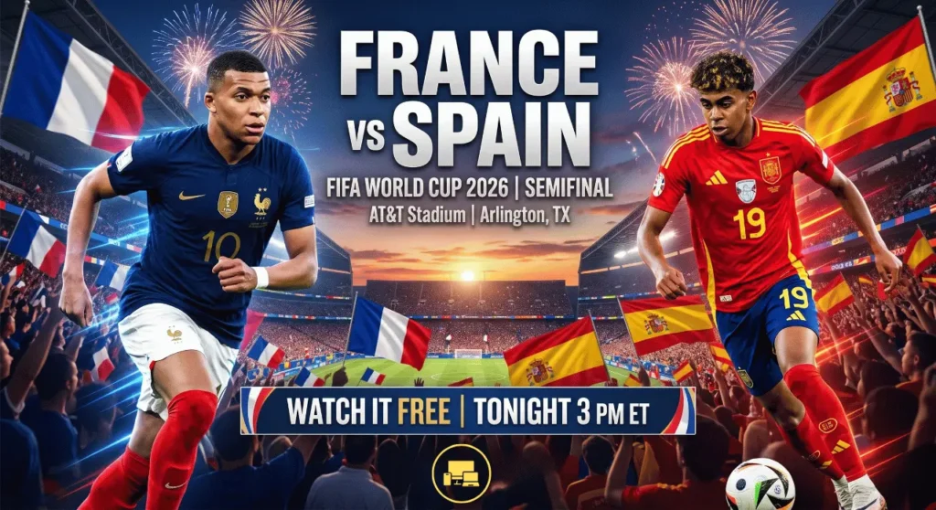 France vs Spain Live Stream