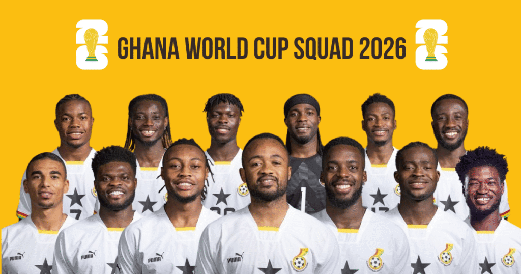 Ghana World Cup Squad 2026