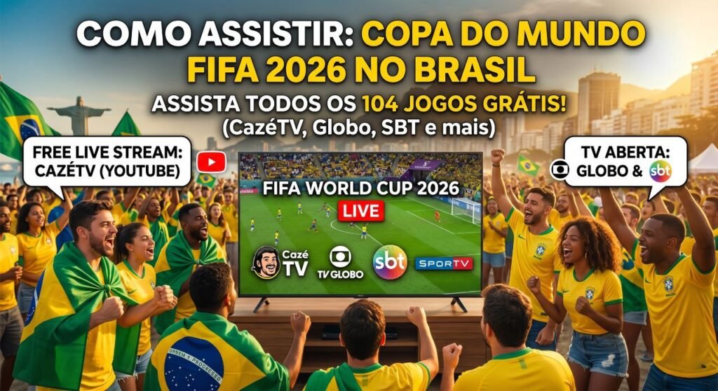 How to Watch FIFA World Cup 2026 in Brazil