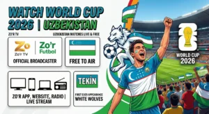 How to Watch FIFA World Cup 2026 in Uzbekistan