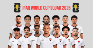 Iraq World Cup Squad 2026