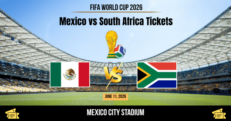 Mexico vs South Africa World Cup 2026 Tickets