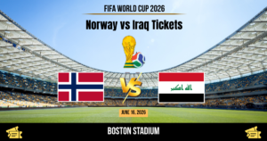 Norway vs Iraq World Cup 2026 Tickets