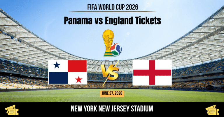 Panama vs England World Cup 2026 Tickets