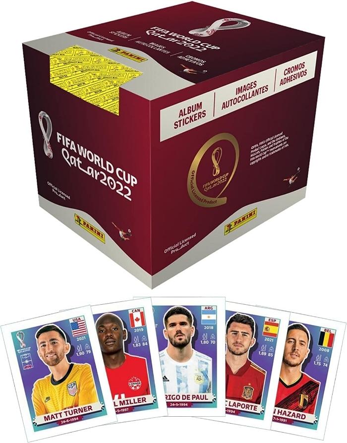Panini World Cup 2022 Sticker box