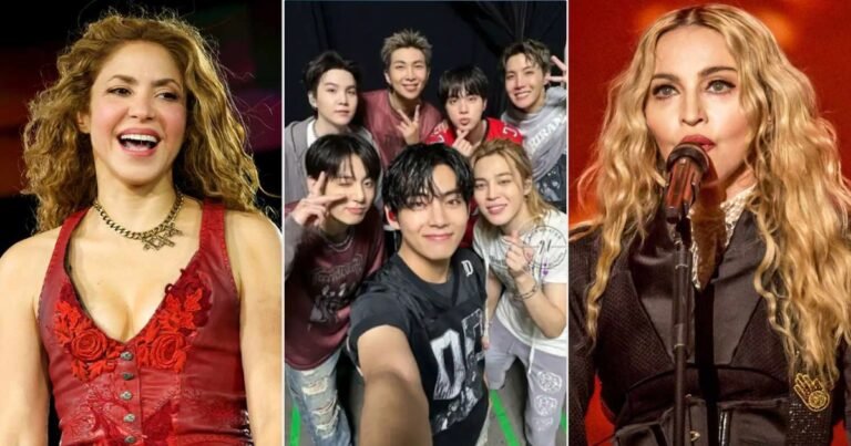Shakira, Madonna and BTS Headline FIFA World Cup 2026 Halftime Show