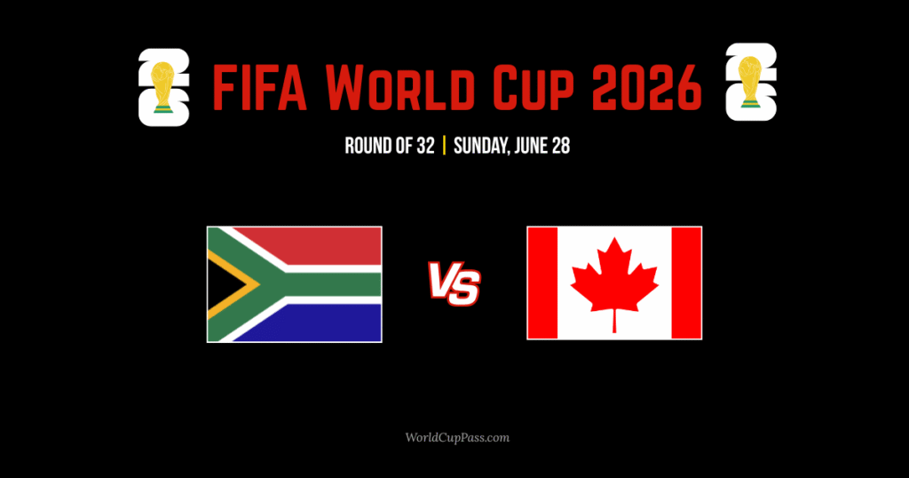 South Africa vs Canada Live Score