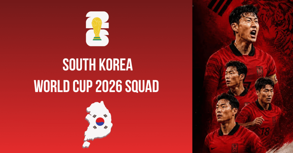South Korea World Cup Squad 2026