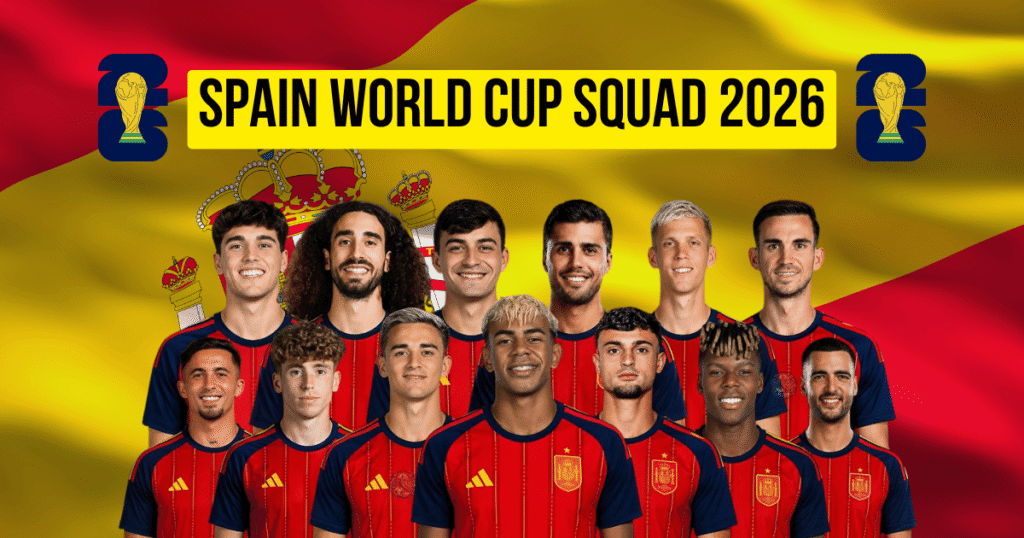 Spain World Cup Squad 2026