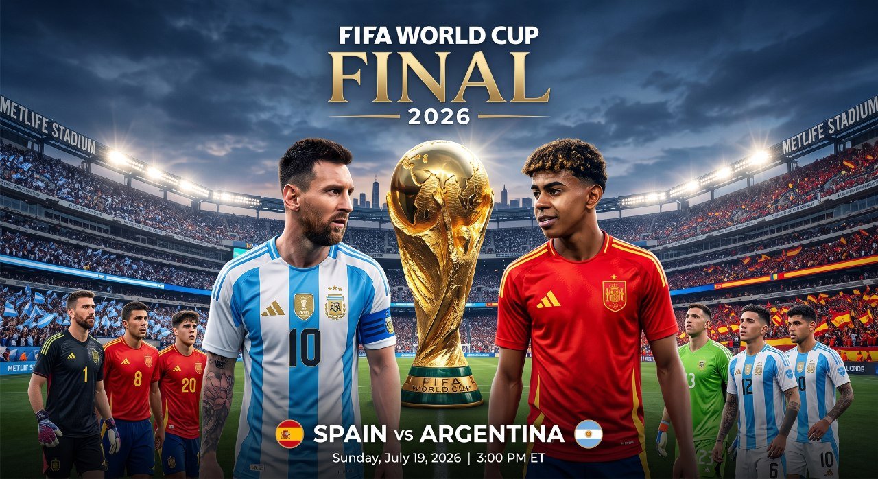 FIFA World Cup 2026 Final: Schedule, Teams, Venue & Results