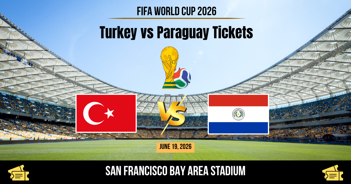 Turkey vs Paraguay World Cup 2026 Tickets