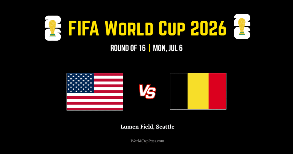 USA vs Belgium