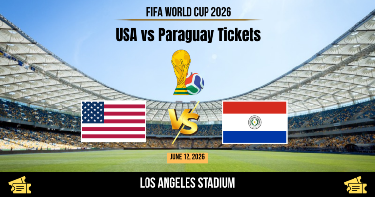 USA vs Paraguay World Cup 2026 Tickets