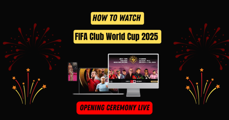FIFA Club World Cup 2025 Opening Ceremony Live