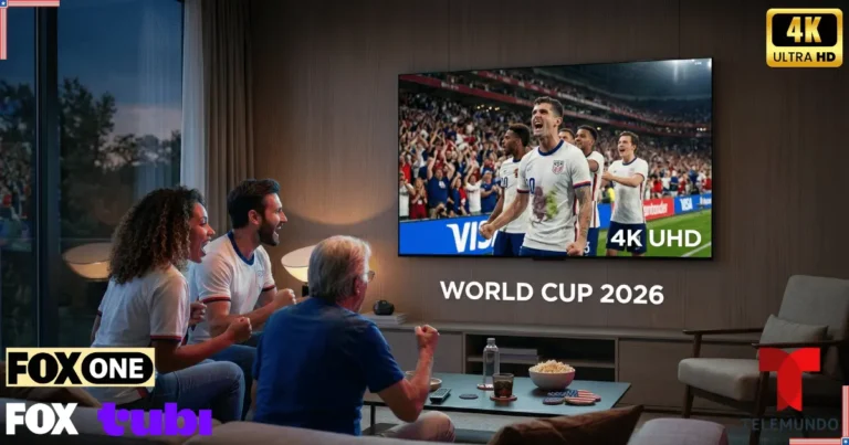 Watch FIFA World Cup 2026 in 4K (USA)
