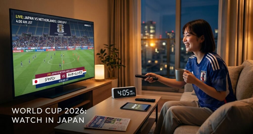 Watch World Cup 2026 Live in Japan