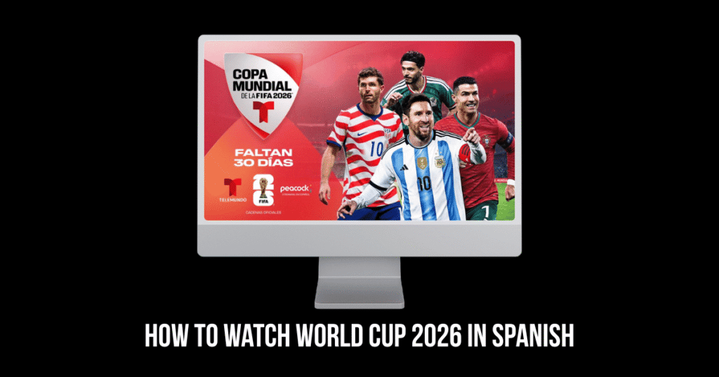 Watch World Cup 2026 in Spanish