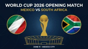 World Cup 2026 Opening Match Mexico vs South Africa