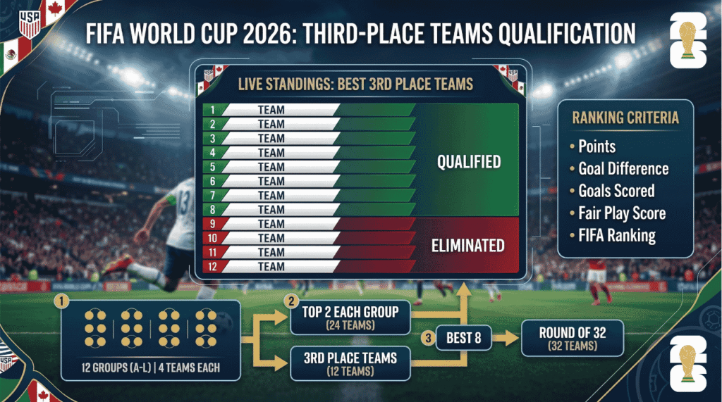 World Cup 2026 Third Place Teams