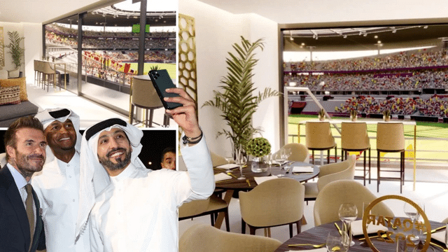 david beckham promote qatar tourism vip hospitality