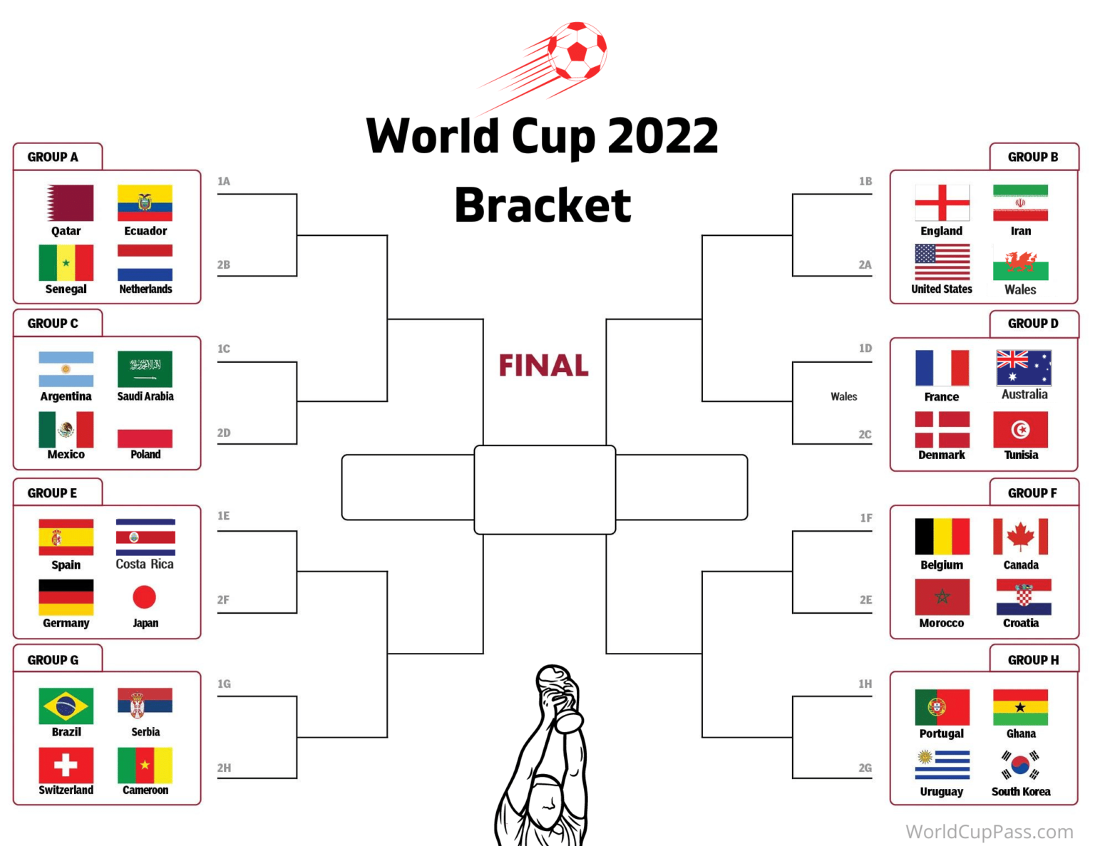 Women's World Cup Bracket Challenge 2024 - Carena Muffin