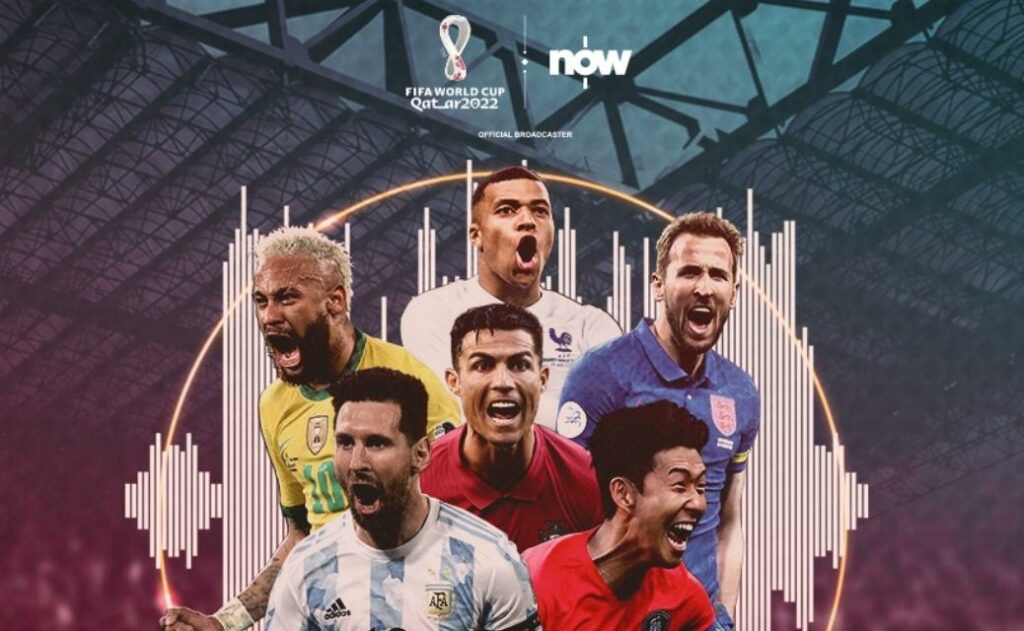 Watch FIFA World Cup on Now TV in Hong Kong