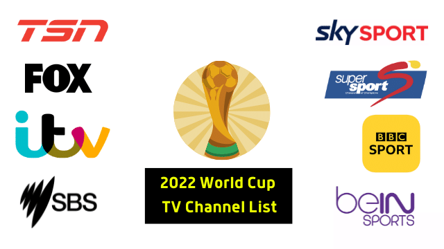world cup 2022 tv channel list
